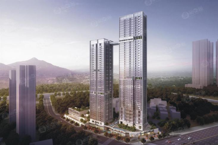 萊蒙水榭云上2-4層商辦loft商辦均價6.8萬30-75㎡公寓均價5.6萬