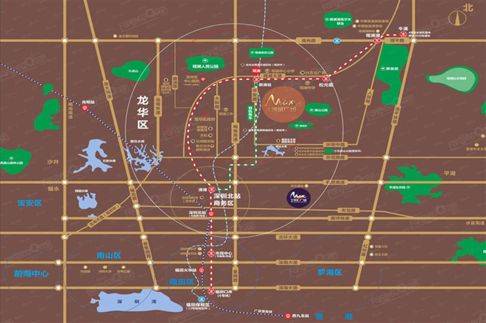佳華領(lǐng)域廣場46㎡兩房77㎡四房49000元/平