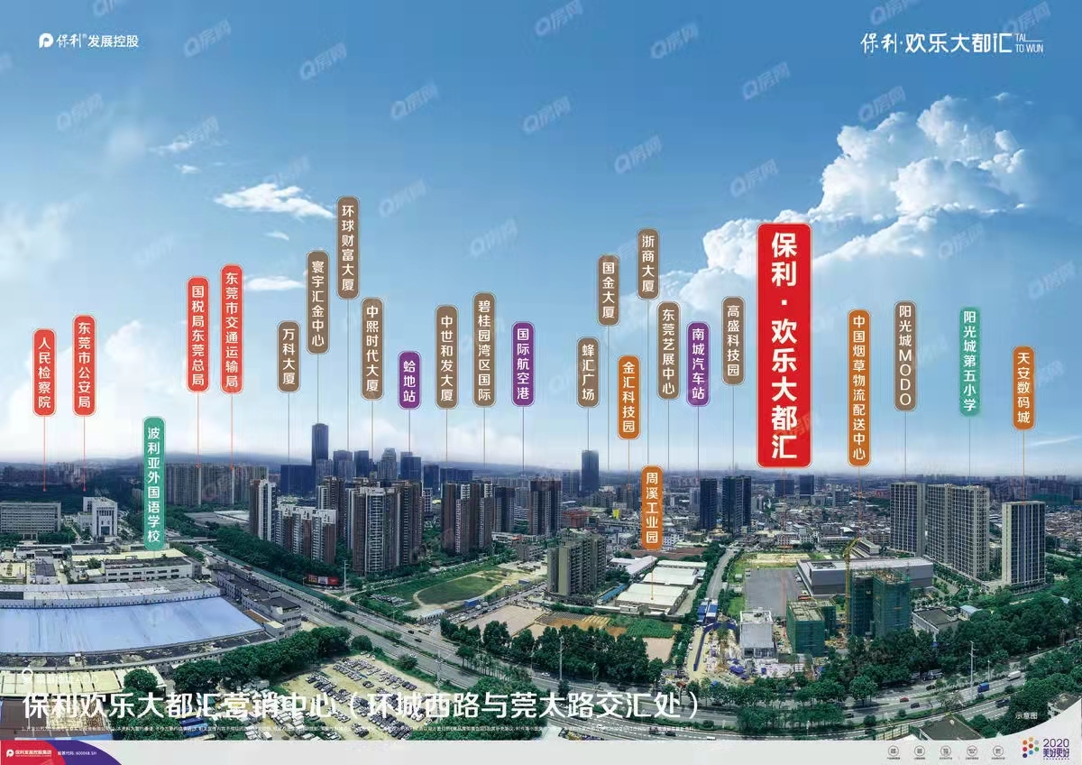 保利歡樂(lè)大都匯均價(jià)-18000元/平