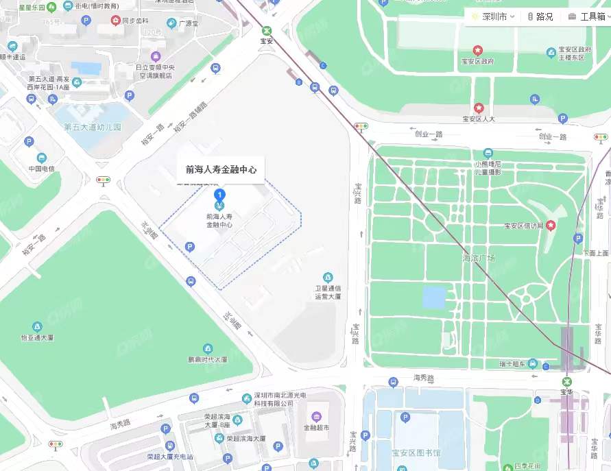 前海人壽金融中心，前海人壽大廈-均價180元/平