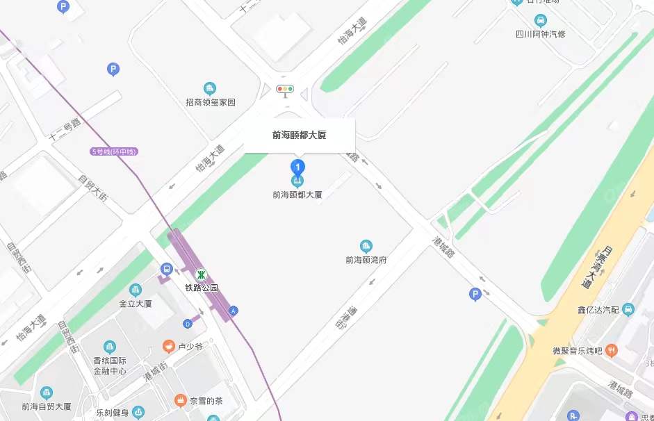 深國際前海頤都大廈，頤灣府-均價(jià)120元/平