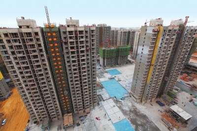 富區(qū)棚改工程正加緊建設(shè)