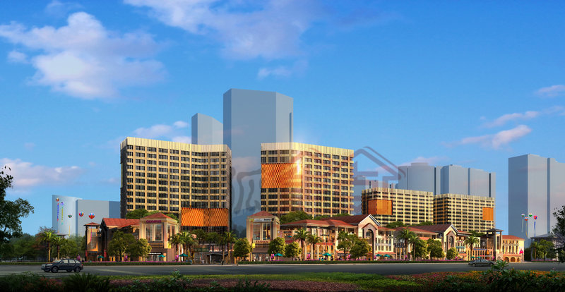 是該項(xiàng)目開發(fā)商打造的大壯國際廣場(chǎng)