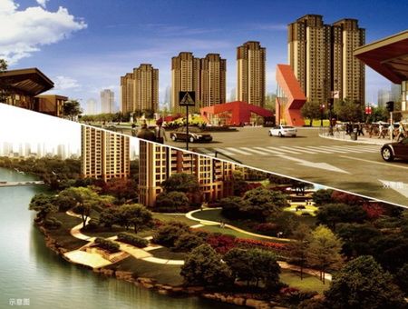 新城新城大街與石擔路交界處西南角